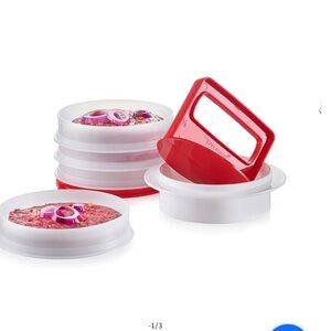 NEW HAMBURGER PRESS & KEEPERS SET